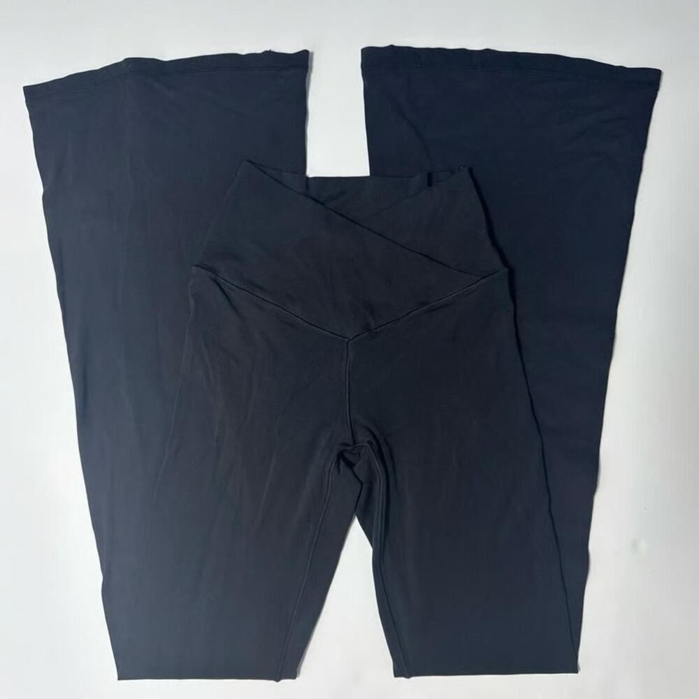 Aerie High Waisted Crossover Flare Legging